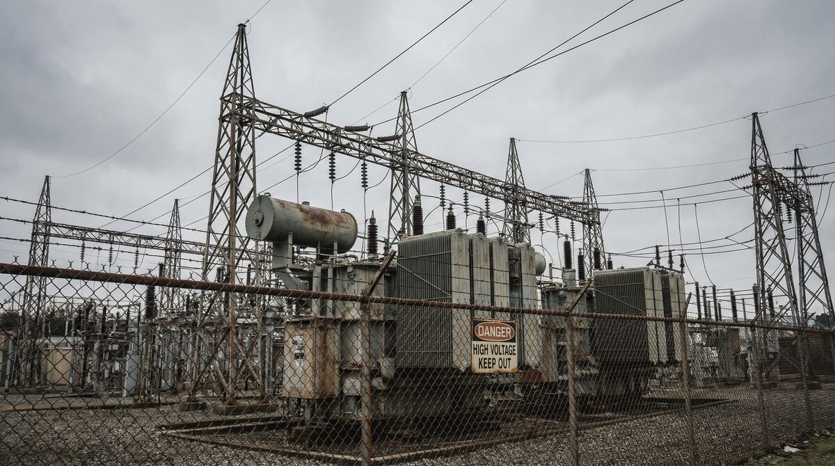 Anti-trespass protection at an electrical substation