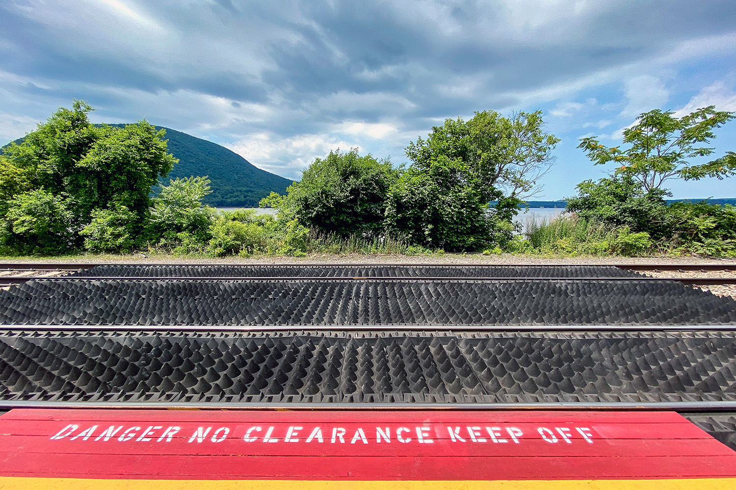 Anti-trespass panels preventing unauthorized access