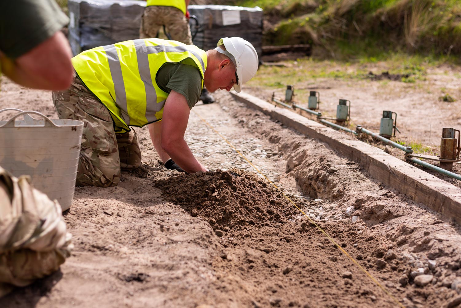 Target mechanism protection at Altcar Training Camp marksmanship range